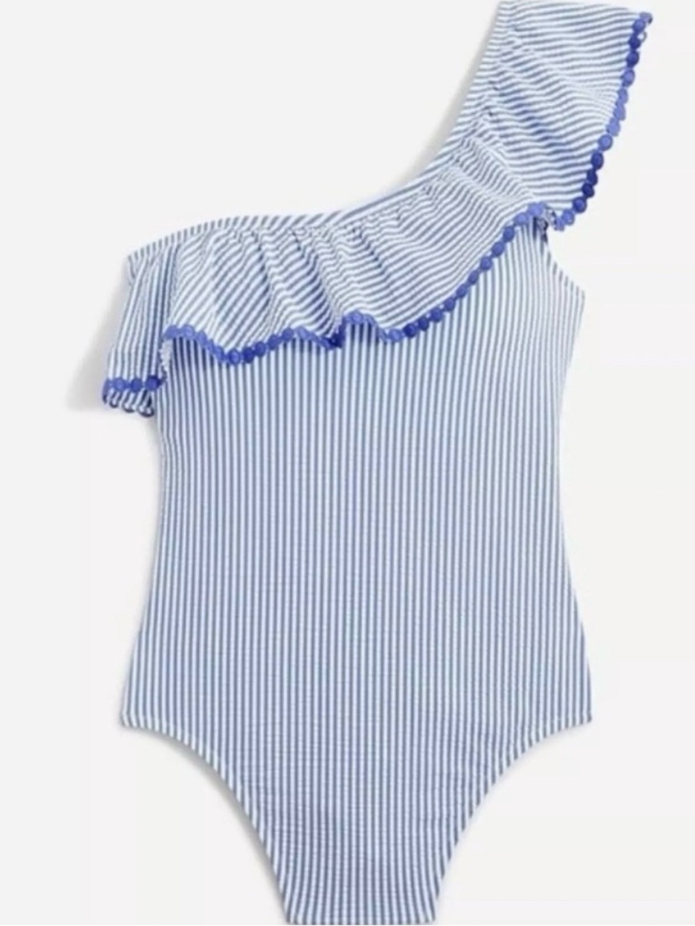 J.Crew seersucker swimsuit